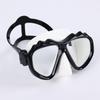 Maschera da Immersione in Silicone per Bambini e Adulti con Snorkel - Lente in Vetro Temperato HD, Montatura Grande