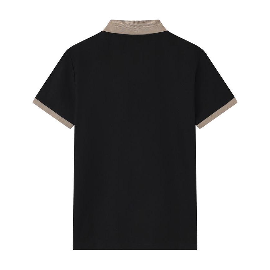 Gant 2025 Sommer Herre Ny Broderi Ensfarget Løs Hurtigtørkende Business Casual Poloskjorte