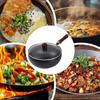 Wok Nonstick Traditional Iron Wok Ergonomic Uncoated Iron Pan With Lid For Home Outdoors Restaurant Camping Indoors