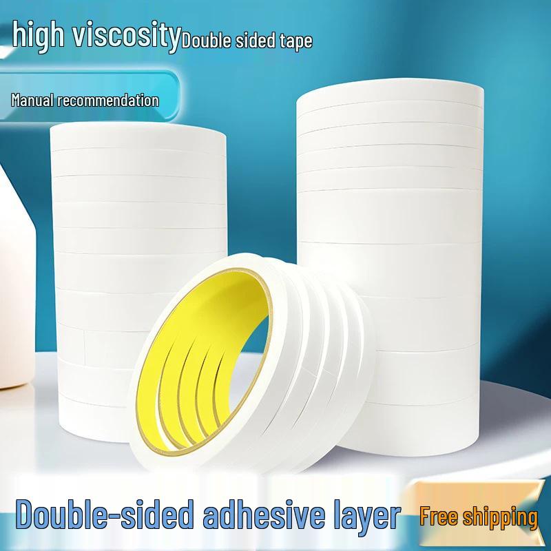 Heavy-Duty Double-Sided Tape - High Viscosity, Strong Adhesion, No Residue