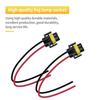 Wire Pigtail Female S H11 Two Harness for Fog Light Bulb Repair Socket Plug Lamp Fit Connector Plug H11 PGJ19-2