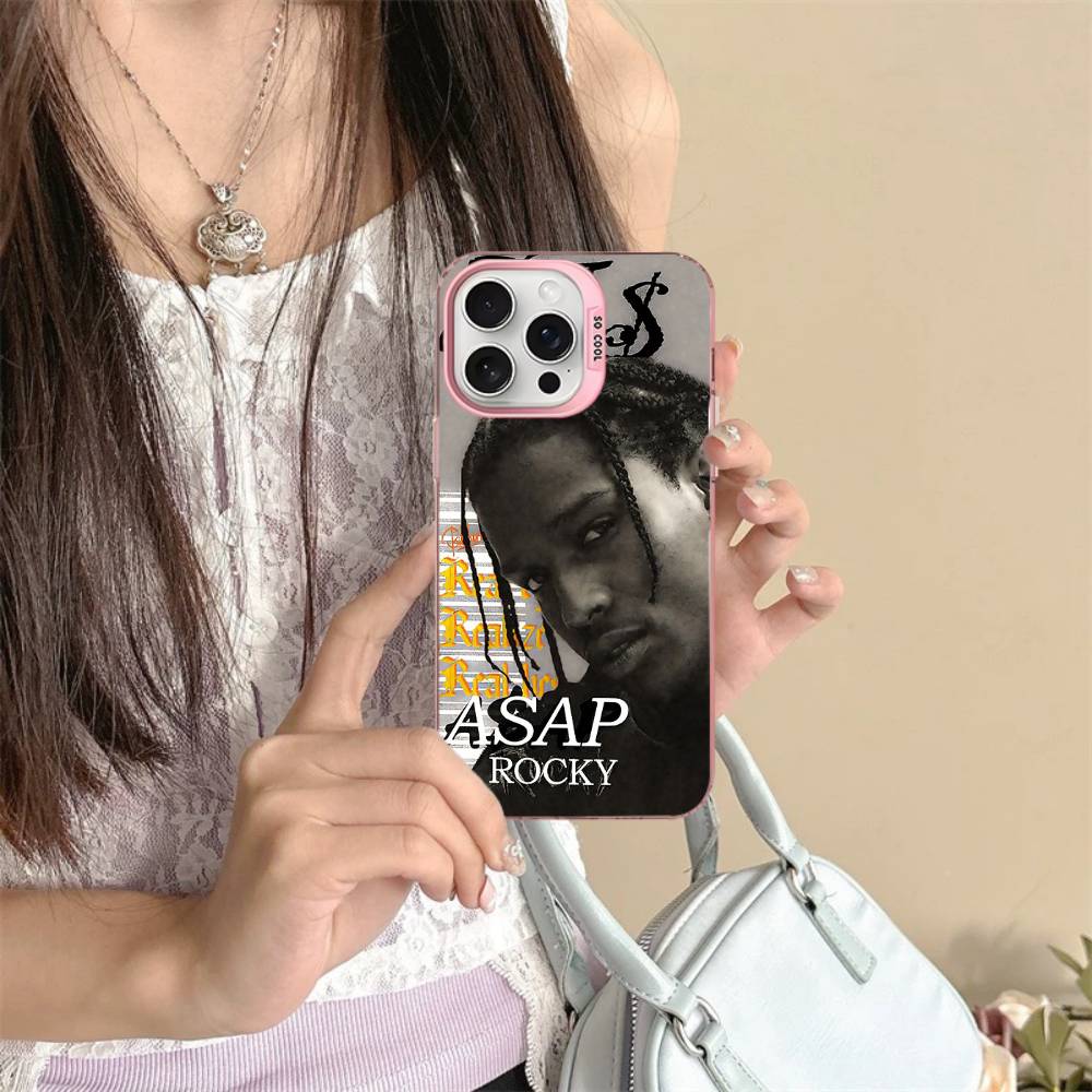 Hip Hop Rapper Asap-Rocky For IPhone 17 16 15 14 13 12 11 Pro Max Plus Matte Color Back Phone Cover