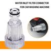 High Pressure Washer Inlet Connector Kit Including Filter Replacement Part for Hassle Release Setups and Longevity
