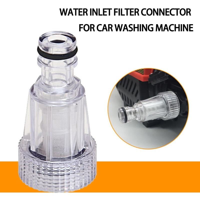 High Pressure Washer Inlet Connector Kit Including Filter Replacement Part for Hassle Release Setups and Longevity