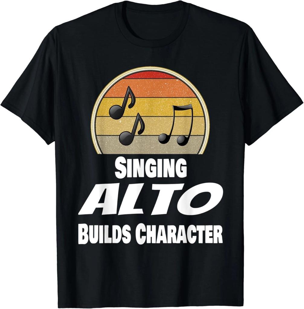 Funny Choir Acapella Karaoke Singer GifT-Shirt Singing Alto Gift Unisex T-Shirt