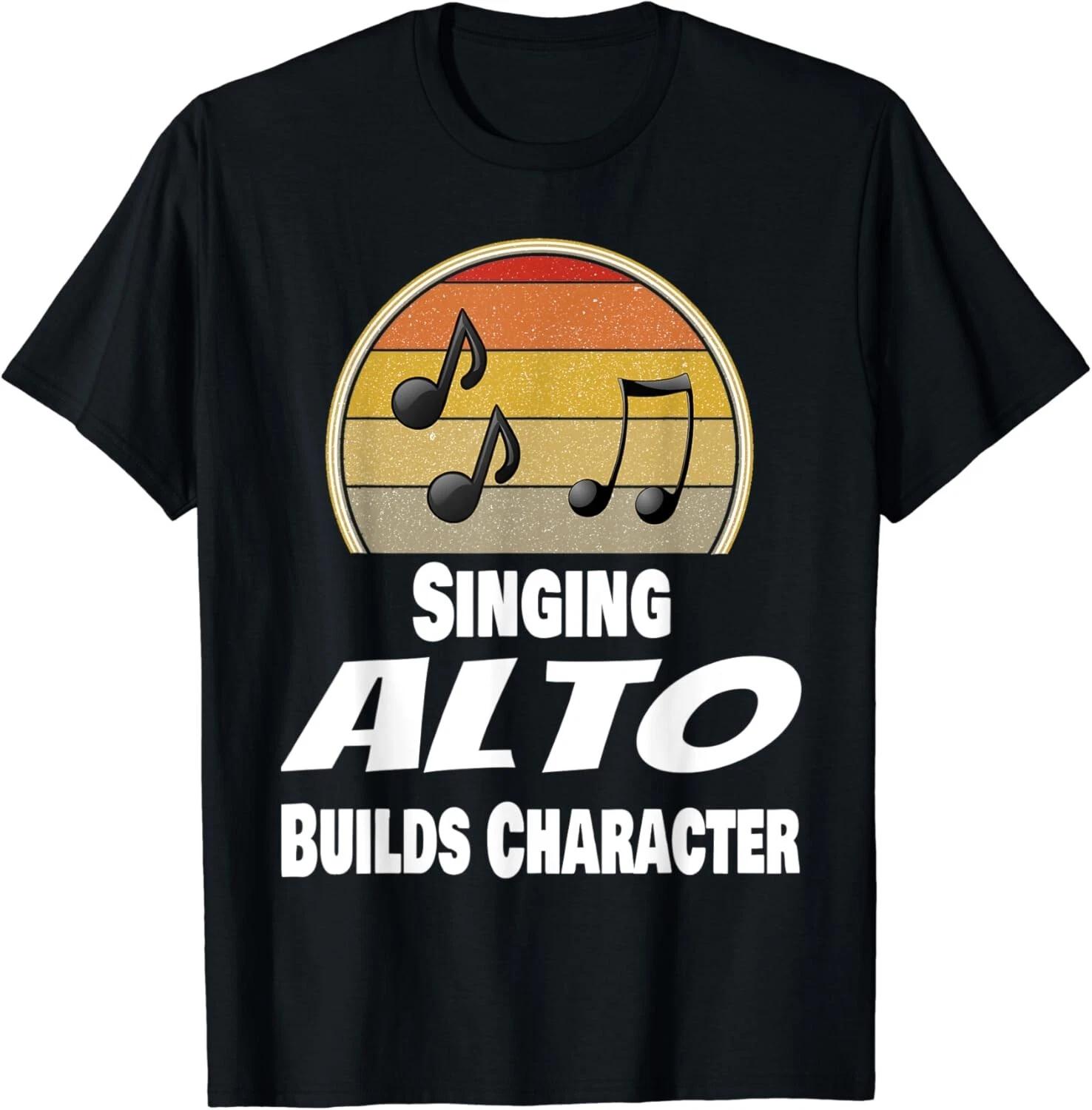 

Funny Choir Acapella Karaoke Singer GifT-Shirt Singing Alto Gift Unisex T-Shirt 4XL
