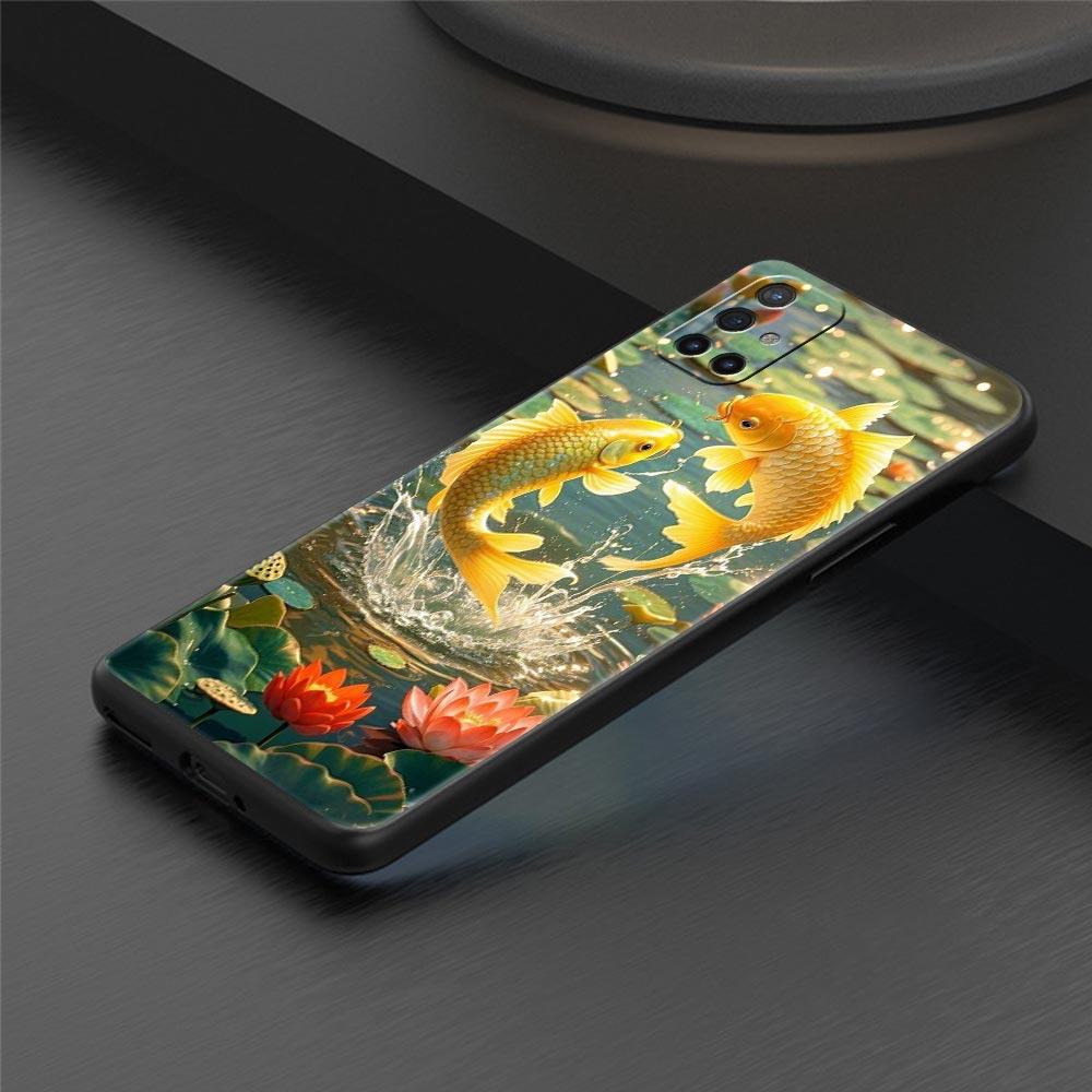 Goldfish Swimming Phone Case For Oneplus 13R 13 12R 11 10T 10R Nord N100 N200 N10 10 9 9R 9RT CE 3 2 Z Pro 5G Soft TPU Cover Bag