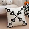 Retro Pixeliger Ar Pixel-Druck Textur Kissenbezug Überwurf-Kissenbezug Verdeckter Knopf Strapazierfähiges Polyester Stuhlkissen