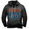 Vintage Hoodie Route 66 3d Print Hoodies Fashion Hoodies Sweatshirts Boy Women Sweats Men's Tracksuits Men Women Clothes Hoodies