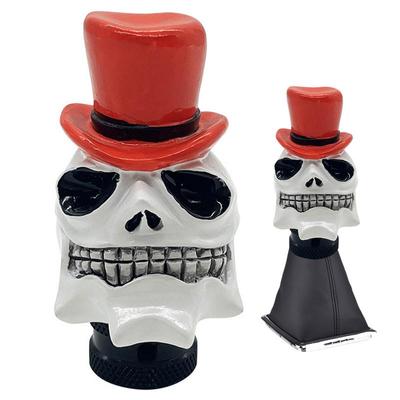 Skull Gear Shift Knob Unique Stick Shifting Handle Replacement Funny Skeleton Style Stick Shifter Handle Skull Manual Automatic