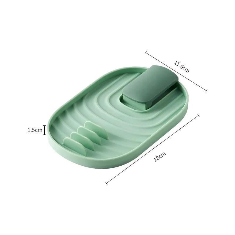 Kitchen Spoon Holders Fork Spatula Rack Shelf Organizer Plastic Chopsticks Holder Non-slip Spoons Pad Storage Rack
