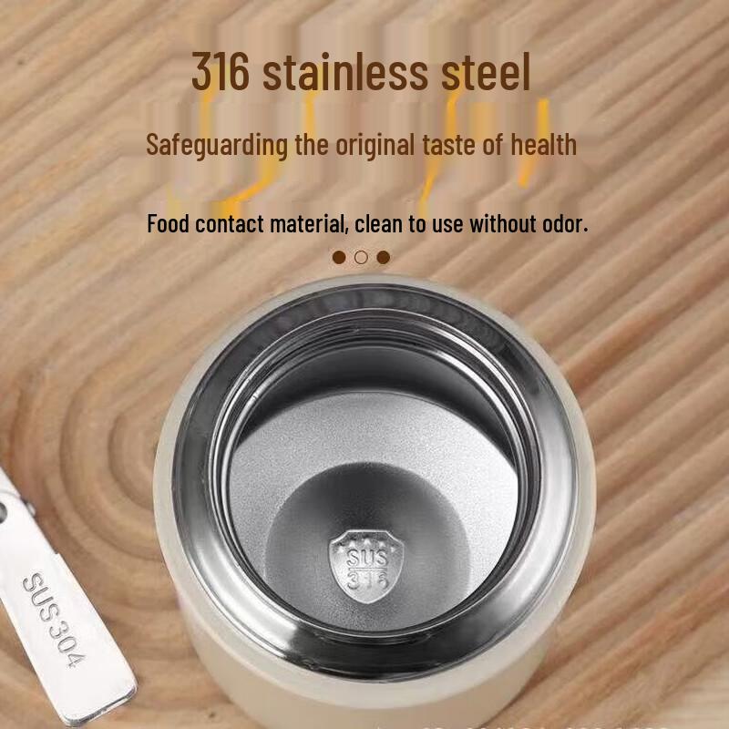 Portable 316L Stainless Steel Insulated Food Jar