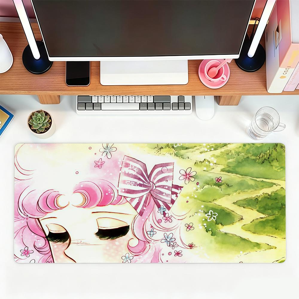 Anime candy candy Mouse Pad For Office Gaming And Keyboards NonSlip Large Waterproof
