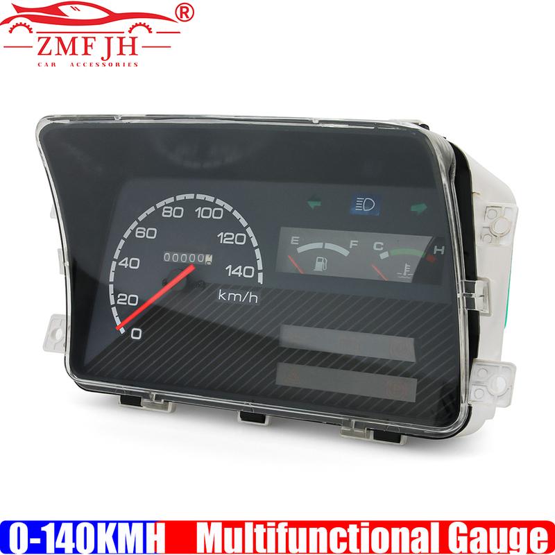 

ZMFJH 0-140KMH Speedometer For Suzuki Alto for Carry SK410 3IN1 Multifunctional Gauge Fuel Oil Meter Beam Turn Light Temperature