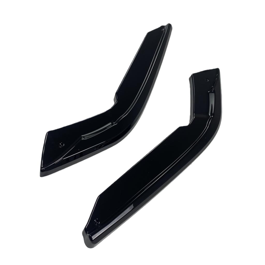 2Pcs Rear Bumper Side Splitters For BMW 4 Seria F32 Coupe M-Pack 435i 435d 2013-2020 Tuning Gloss Black Side Bumper Trim Bodykit