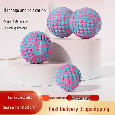 Plantar Fascia & Yoga Peanut Massage Ball for Muscle Relaxation