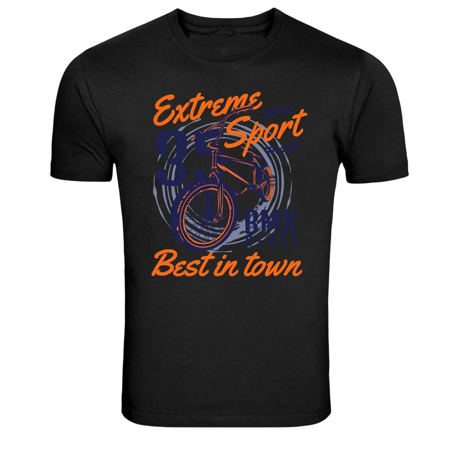 Extreme BMX Bike Urban Sport Graphic T-Shirt XXXXL