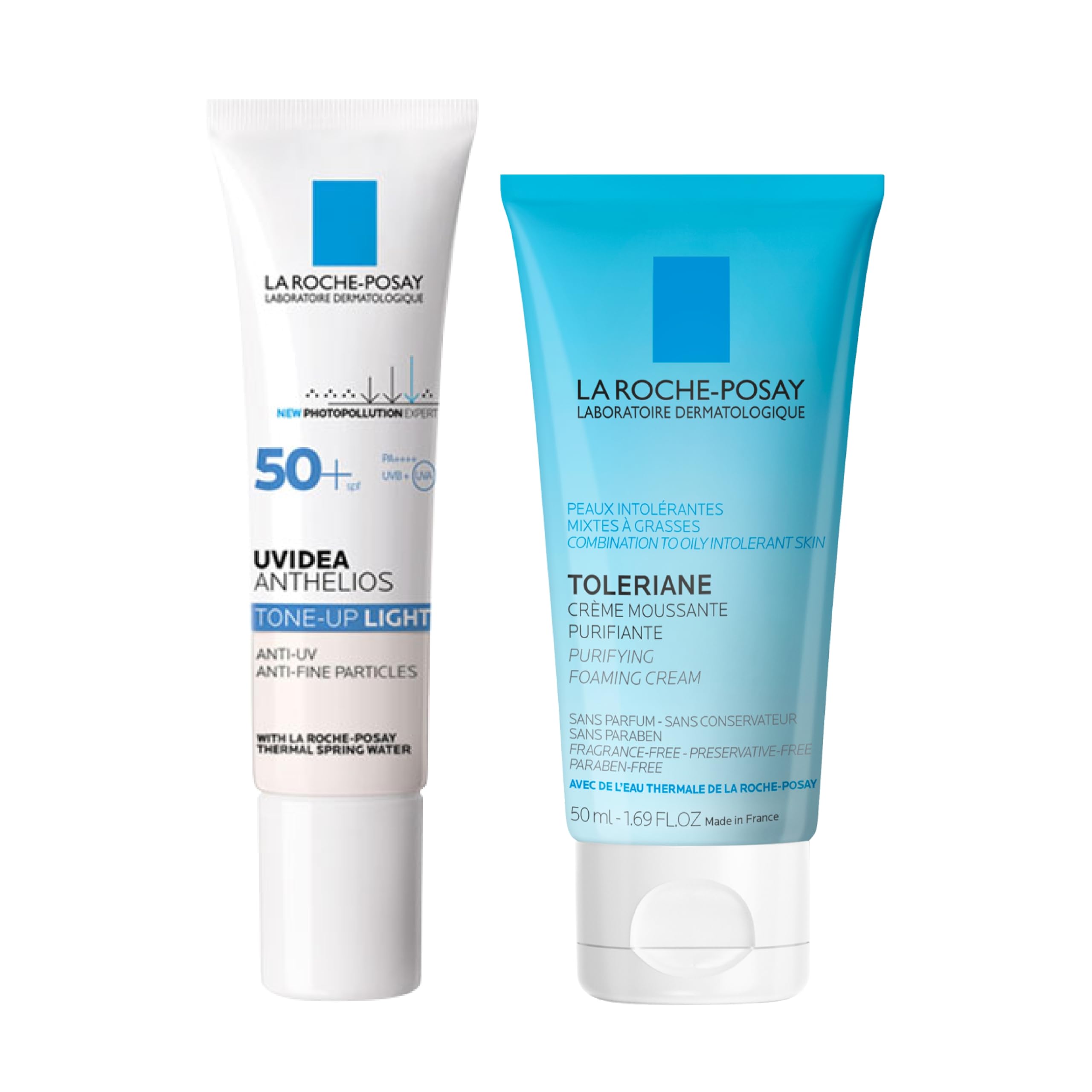 

La Roche-Posay Tone-Up Kit, White, UV Primer, SPF50+ PA++++, Moisturizing, Sensitive Skin, Translucent, 30ml