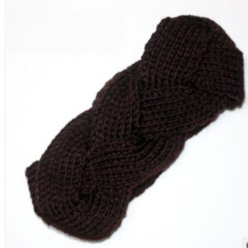 1Pc New Hot Fashion Crochet Twist Knitted Headwrap Headband Winter Warmer Hair Band 12 Colors Fashion head band Drop Free