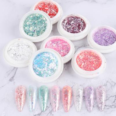 Glitter per unghie Texture delicata Multi-uso Nail Art Moda Decorazione glitter per unghie
