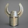 Handmade Medieval 14th Century Great Helmet Perfect for Renaissance Fair, Cosplay, LARP, Halloween Costume Authentic Steel Armor Replica