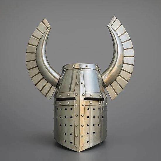 Handmade Medieval 14th Century Great Helmet Perfect for Renaissance Fair, Cosplay, LARP, Halloween Costume Authentic Steel Armor Replica