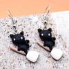 Fashion Halloween Dangle Earrings Pumpkin Cat Hat Earrings Statement Jewelry