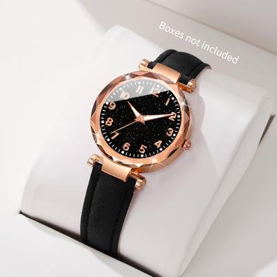 Fashion Arabic Dial Women Quartz Watch Casual Leather Strap Wristwatches for Ladies Clock Reloj Mujer