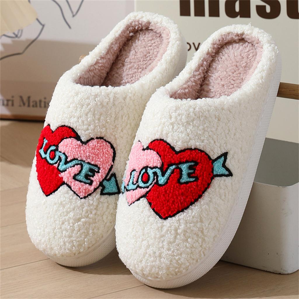 Slippers For Women Men Spooky Slides Soft Plush Fuzzy Slippers Slippers Indoor Outdoor Shoes