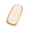 Key Fob Cover with Keychain for Jeep Grand Cherokee Renegade Chrysler Dodge RAM Journey Dart Fiat Durango Challenger Accessories