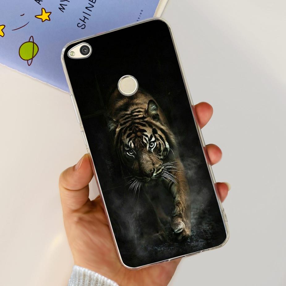 For Huawei P8 Lite 2017 Case Honor 8 Lite Popular Flowers Cartoon Cover Soft Silicone Phone Cases For Huawei P9 Lite 2017 Bumper