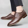 Fashion Genuine Leather Formal Shoes for Men All-match Outdoor Oxfords Male Wedding Party Office Business Shoe Male Comfortable Flats