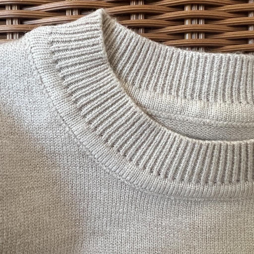 Kids' Knitted Crew Neck Sweater - Autumn/Winter, Embroidered, Loose Fit, Unisex