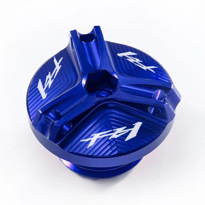 For YAMAHA FZ1 FAZER FZ-1 2006-2015 2008 2009 Motorcycle Front Brake Fluid Tank Cap and Engine Filler Cap Protection Accessories