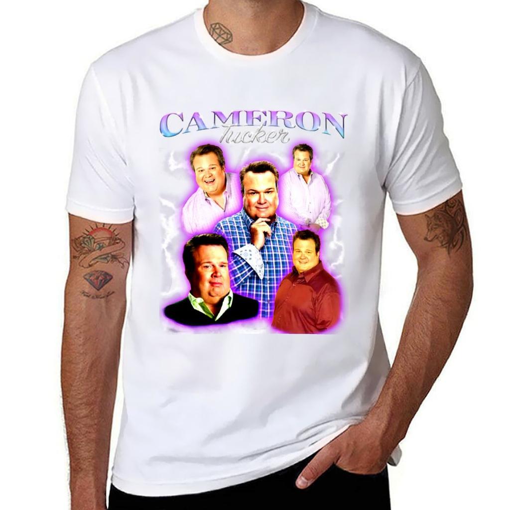 Tucker Cameron TShirt Soft Casual Short Sleeve Cotton Tee