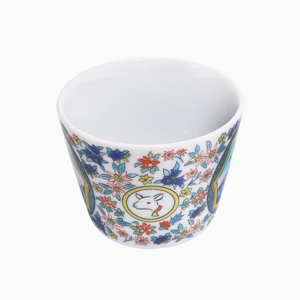 Made In Japan Kutani Ware Alps Girl Tableware Colored Free Gift Tell Me Heidi/Heidi Pottery/Tableware/Japanese Cup/Cup/Cup Anniversary/Birthday