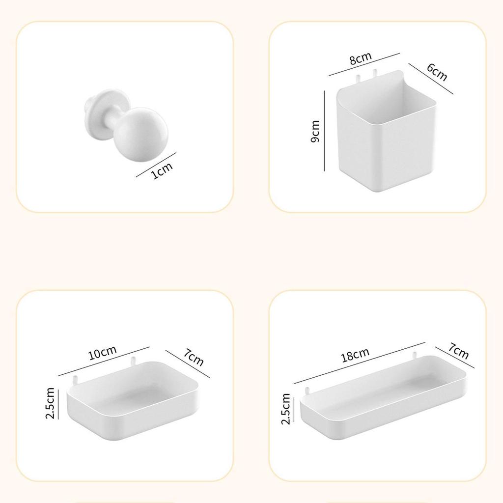 Compact And Reliable Desktop Organizer for Books, Multi-function Pegboard Game Room Table.