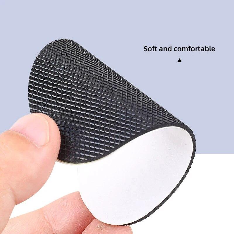 Self-Adhesive Non-Skid Shoe Sole Pads High Heels Grips Cushion Pad Anti-Slip Odorless Rubber Sticker Protector for Shoes Bottom
