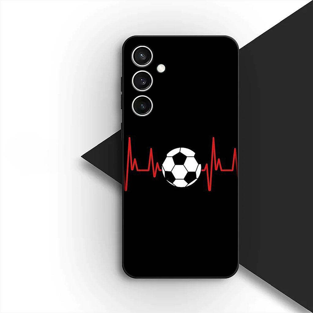 

Phone Cover for Samsung Galaxy S25 S24 S23 FE Ultra Plus S7 Edge S25+ S23+ A56 5G Soft Silicone Case Soccer NO 7 Football No7 Galaxy S25