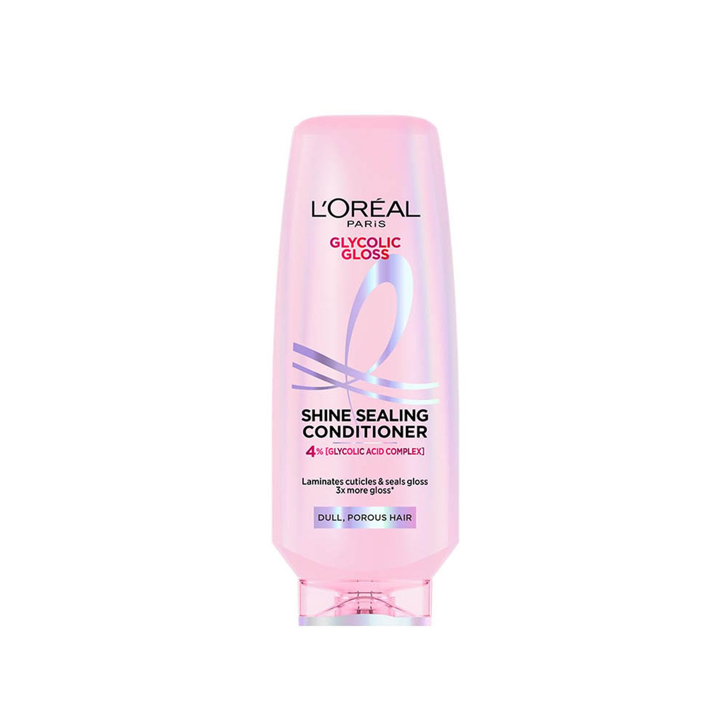 L Oreal Paris Floral Glycolic Gloss Shine Sealing Conditioner, Powered By 4% Glycolic Acid, For Dull Hair, 175ml