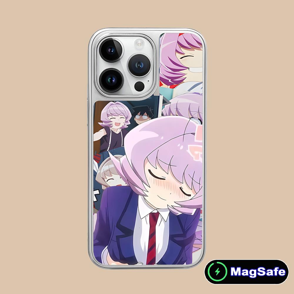 Anime Najimi Osana Mobile Phone Case for iPhone 17 16 15 14 13 12 11 Air Pro Max Plus Magsafe Silver Plating Colorful Cover