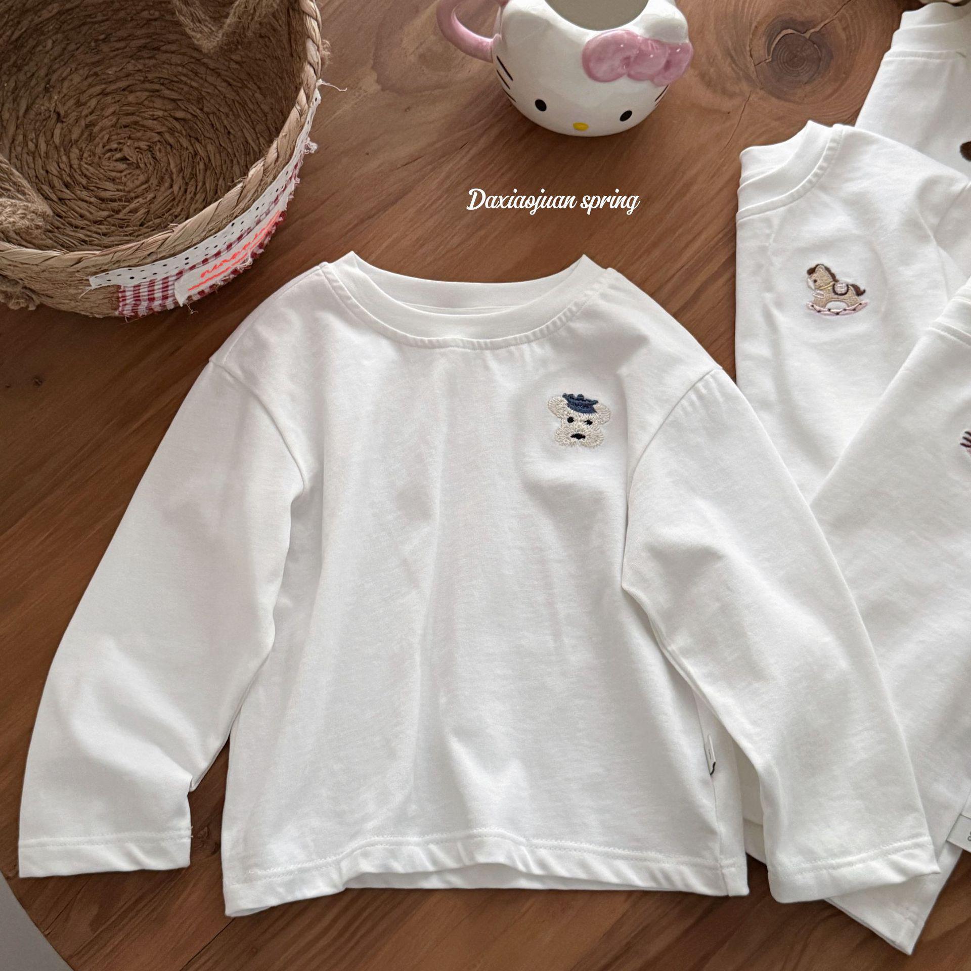 Children s Long-Sleeve Printed T-shirt - 2026 Spring Collection, for Boys & Girls 100 cm