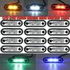 Waterproof 12V/24V LED Side Marker Lights Clearance Indicator Turn Signal Lamps For Kelsa Bars Truck Trailer Tractor Van Bus
