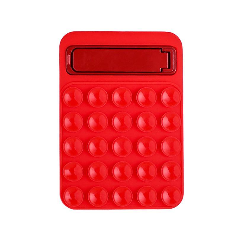 Silikonové pouzdro na telefon s magnetickým stojánkem na přísavku a úložným prostorem