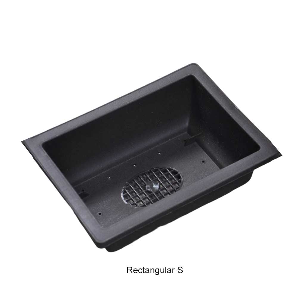 Gärtnertopf Professioneller Sukkulentenhalter Zuhause Innen Außen Pflanzgefäße Gartenzubehör mit Drainagedesign