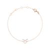 Taurus Shape Bracelet, Same Style for Men and Women, Couple Style, Rose Gold DW00400884