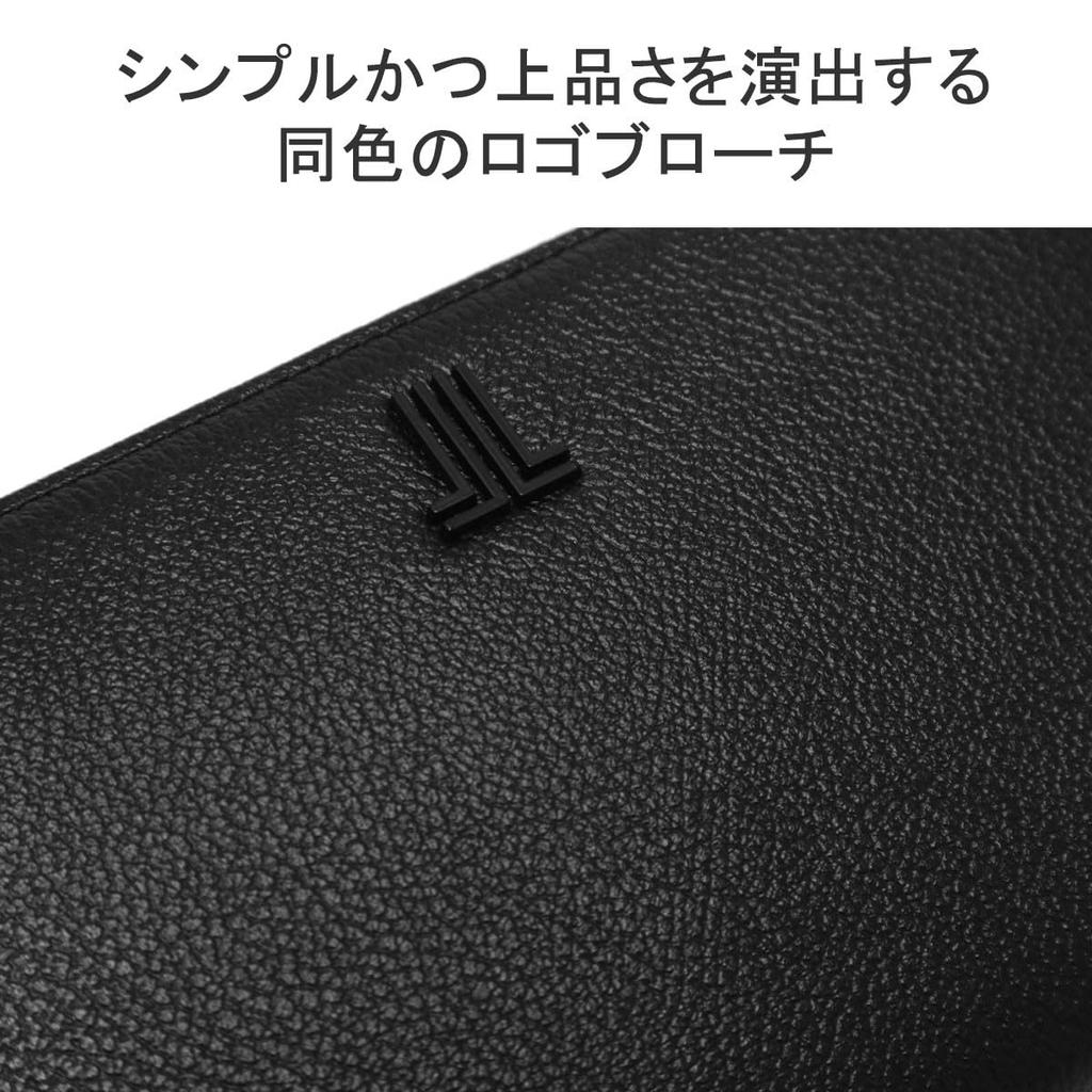 on Carillon Round Long Wallet 484250 Black [Lanvin Bleu] Women's