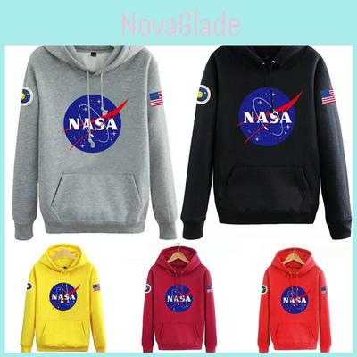 Mens Nasa Space Hoodie Pullover Warm Soft Breathable Casual Outwear Sweatshirt