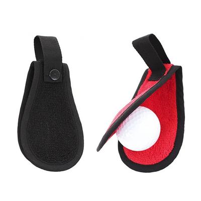 Durable Golf Ball Cleaner Portable Pocket Size Compact Effortless Golf Ball Club Cleaner Washer Pouch for Golfing