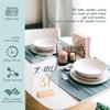 A25F-DIY Wedding Table Signs Acrylic Wedding Table Numbers 5Pcs 5X7 Inch DIY Party Decorations Wedding Table Cards